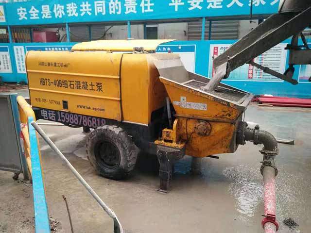 細(xì)石混凝土泵機